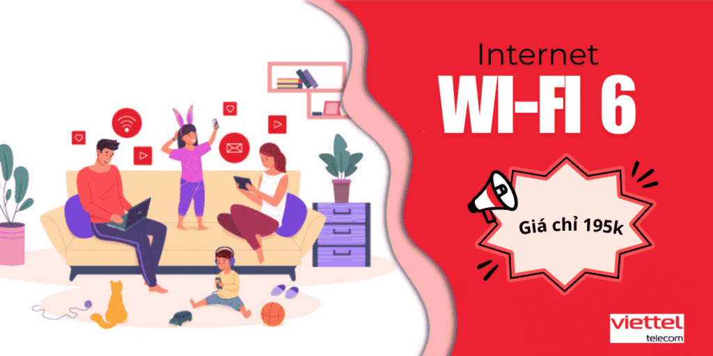 Gia đình với wifi sinh hoat gia dinh ket noi wifi